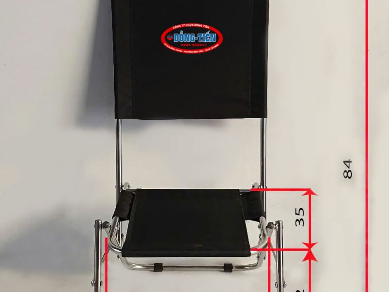 Ghế câu cá lưng cao